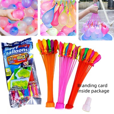 Speed-Filling Self-Sealing Water Balloons