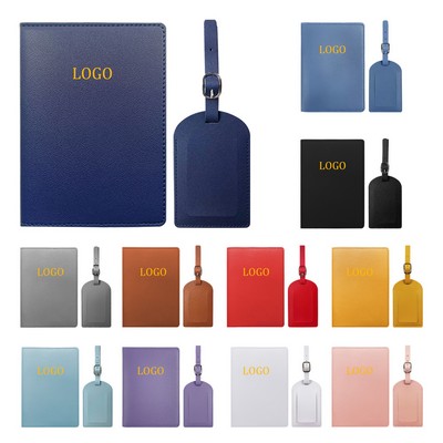 Passport Holder And Luggage Tag Sets Passport Cover