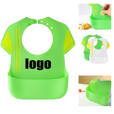 Easy-Clean Adjustable Baby Meal Bib