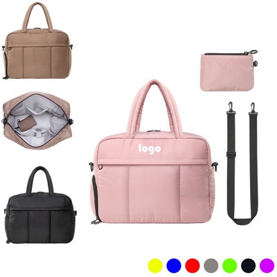 Portable Nylon Duffle Crossbody Bag Handbag