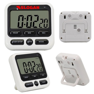 Large LCD Display Countdown Timer