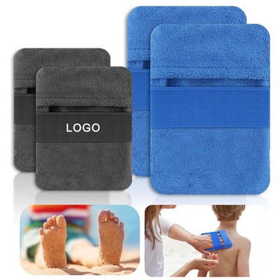 Reusable sand remover Beach Cleaning Mitts Body Cleaning Essentials