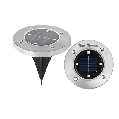 Outdoor Solar 4 Led Geography Light