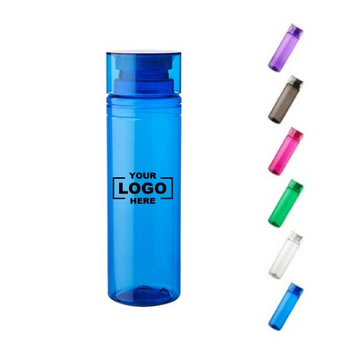 Large-Capacity Plastic Cup – Shatterproof Straight-Sided Water Bottle