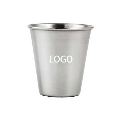 2oz Stainless Steel Travel Wine Shot Mug