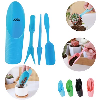 4-Piece Plastic Gardening Tool Set For Succulent Care