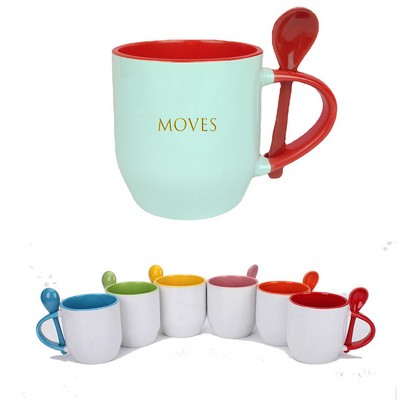 Coffee Mugs With Spoons
