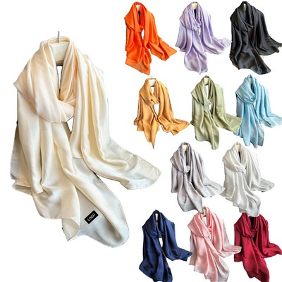 Women Hijab Head Scarf Lightweight Shimmer Scarves