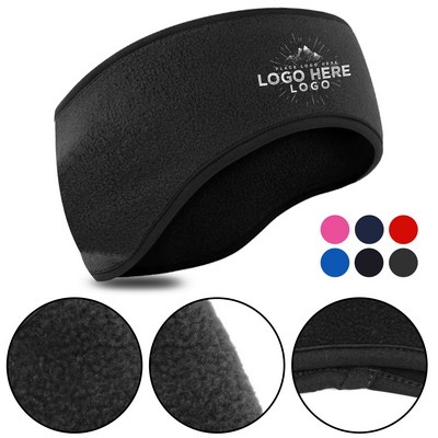 Custom Branded Fleece Earband for Winter Sports