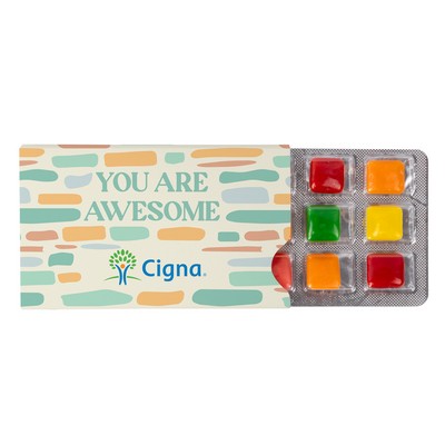Assorted Chicklet Gum Pack