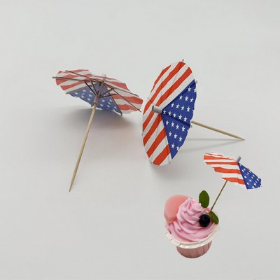 Custom Decorative Party Cocktail Toothpick Paper Umbrella