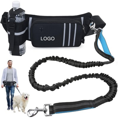 Hands Free Dog Leash with Waist Bag