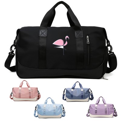 Gym Dry Wet Separated Duffel Bag