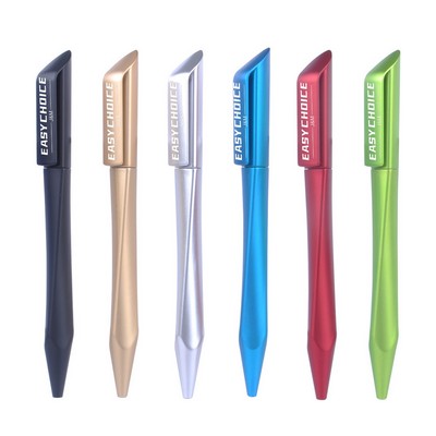 Glossy Plastic Rhombus Ballpoint