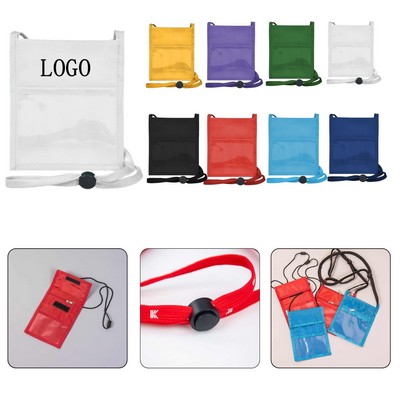 Custom Waterproof ID Lanyard Bag