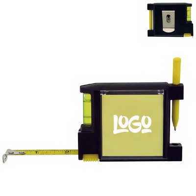 Multi-Function Tape Measure w/ Built-in Level