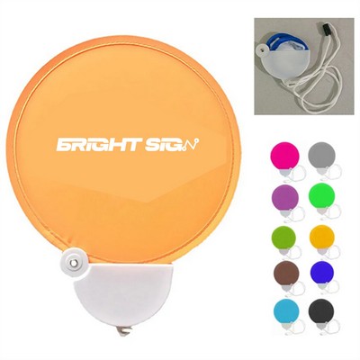 Foldable Summer Handheld Round Fan
