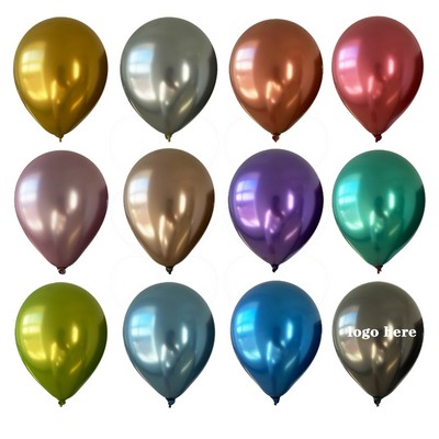Metallic Birthday Decorative Balloons
