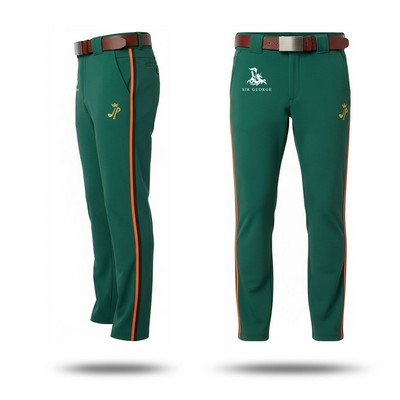 Mens Striped Baseball Pant Full Length Taiwan Needle Eyemesh