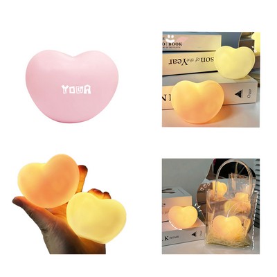 Custom Heart-Shaped LED Night Light