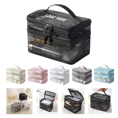 Breathable Mesh Makeup Organizer
