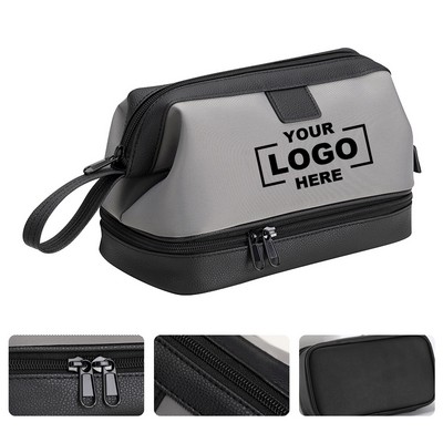 Travel Toiletry Bag, Waterproof Travel Bag, Travel Bathroom Bag, Dry And Wet Separation Travel Bag