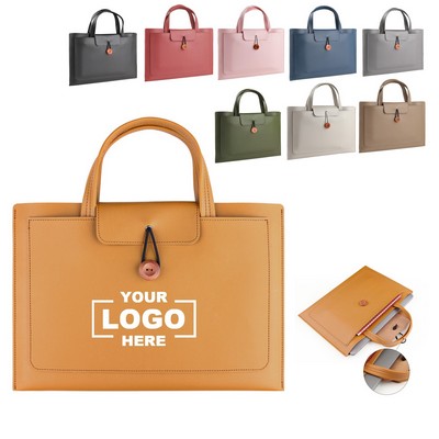 Leather Laptop Sleeve Case HandBag