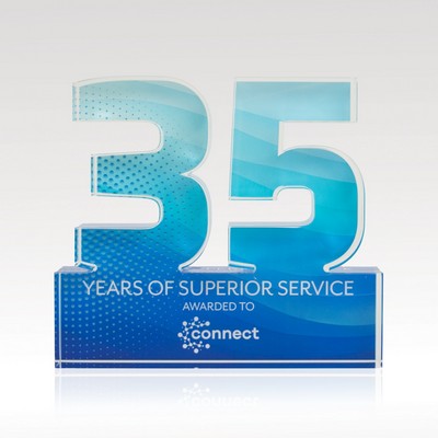 3/4" Acrylic Numerals Style 35 – Plus Series