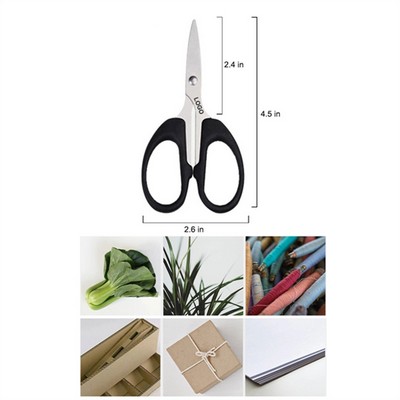 Custom Stainless Steel Office Tailoring Scissors 2 3/5" x 4 1/2"