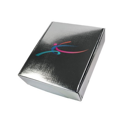 11 x 3-1/2 x 13-3/8 3 Bottle Box - Custom 4CP Printed