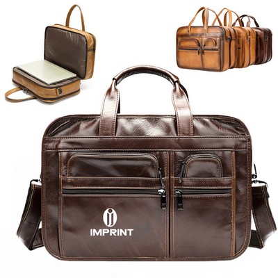 Leather Briefcase For Men