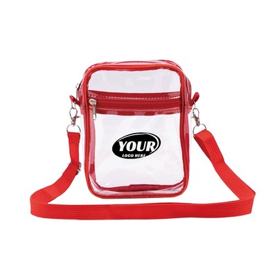 PVC Shoulder Crossbody Bag