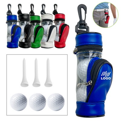 Golf Ball Bag Set