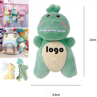 5" Stuffed Dinosaur Keyring Doll