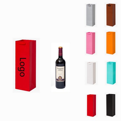 Customizable Wine Gift Paper Bag