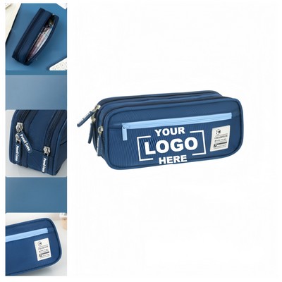 large Pencil Case Capacity Stationery Bag