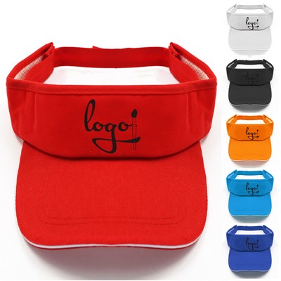 Summer Pure Cotton Empty Top Sun Cap