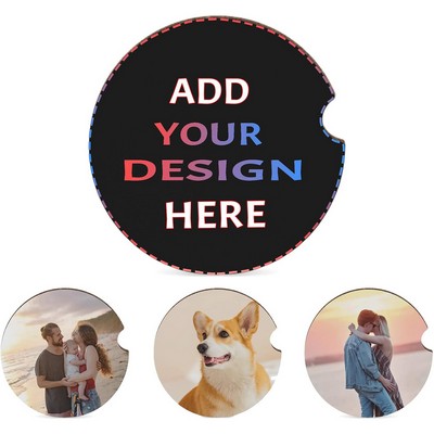 Custom Neoprene Car Coasters