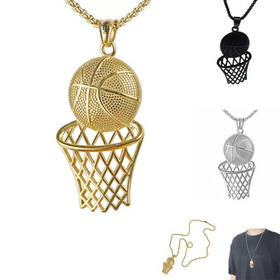 Personalized Basketball Sport Necklace