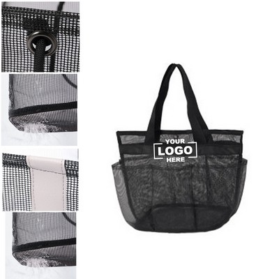 Mesh Shower Caddy Tote Bag