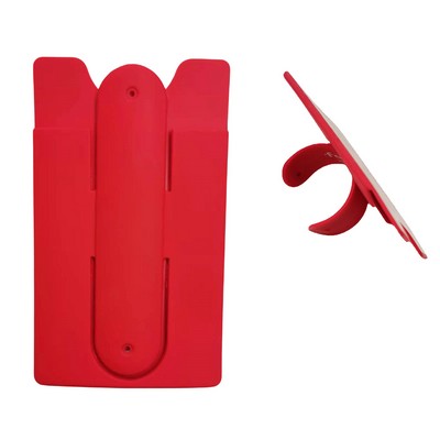 Card Holder with Cell Phone Stand