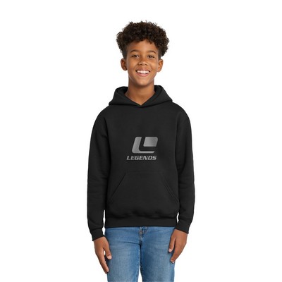 Hanes® Youth EcoSmart Pullover Hooded Sweatshirt