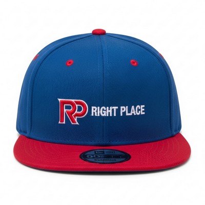 Yupoong Classic Premium Flat Bill Snapback Hat w/Embroidery