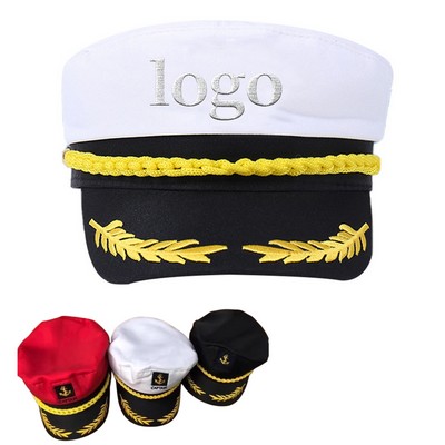 Cotton Admiral Captain Yacht Hat