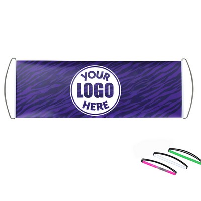 Hand Held Retractable Scrolling Banner