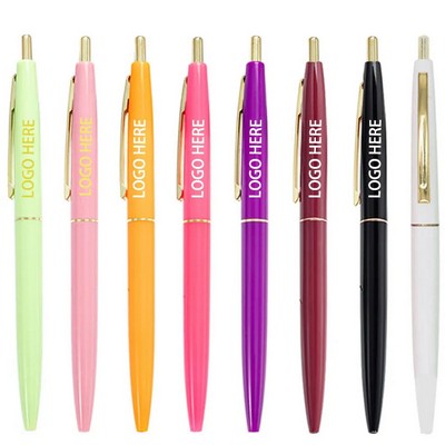 Plastic Hotel Click Pens