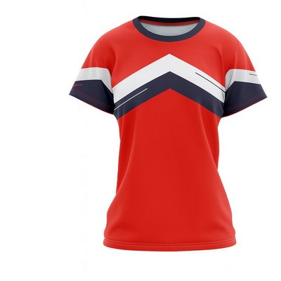 Women's 180G Athletic Short Sleeve T-Shirt Full Color