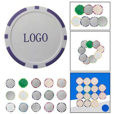 Customizable ABS Poker Chip for Games