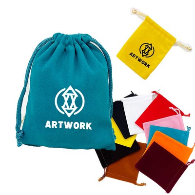 Drawstring Bags Velvet Gift Bag