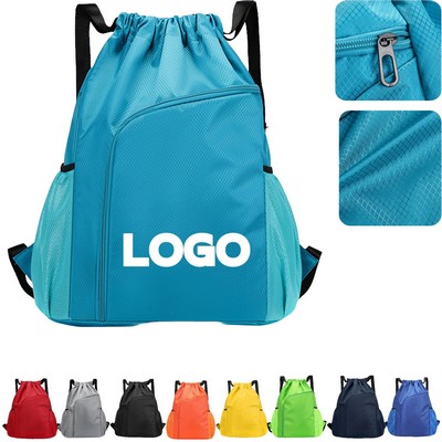 Versatile Oxford Drawstring Backpack